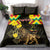 Ethiopia Enkutatash Lion of Judah Bedding Set With Folk Pattern - Wonder Print Shop