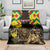 Ethiopia Enkutatash Lion of Judah Blanket With Folk Pattern