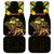 Ethiopia Enkutatash Lion of Judah Car Mats With Folk Pattern - Wonder Print Shop