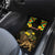 Ethiopia Enkutatash Lion of Judah Car Mats With Folk Pattern - Wonder Print Shop