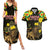 Ethiopia Enkutatash Lion of Judah Couples Matching Summer Maxi Dress and Hawaiian Shirt With Folk Pattern - Wonder Print Shop