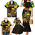 Ethiopia Enkutatash Lion of Judah Family Matching Mermaid Dress and Hawaiian Shirt With Folk Pattern - Wonder Print Shop