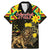 Ethiopia Enkutatash Lion of Judah Family Matching Mermaid Dress and Hawaiian Shirt With Folk Pattern - Wonder Print Shop