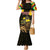 Ethiopia Enkutatash Lion of Judah Family Matching Mermaid Dress and Hawaiian Shirt With Folk Pattern - Wonder Print Shop