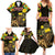 Ethiopia Enkutatash Lion of Judah Family Matching Summer Maxi Dress and Hawaiian Shirt With Folk Pattern