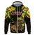 Ethiopia Enkutatash Lion of Judah Hoodie With Folk Pattern - Wonder Print Shop