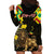 Ethiopia Enkutatash Lion of Judah Hoodie Dress With Folk Pattern