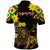 Ethiopia Enkutatash Lion of Judah Polo Shirt With Folk Pattern