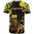 Ethiopia Enkutatash Lion of Judah T Shirt With Folk Pattern - Wonder Print Shop