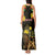 Ethiopia Enkutatash Lion of Judah Tank Maxi Dress With Folk Pattern