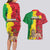 Ethiopia Enkutatash Melkam Addis Amet Couples Matching Long Sleeve Bodycon Dress and Hawaiian Shirt With Bidens Macroptera - Wonder Print Shop