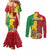 Ethiopia Enkutatash Melkam Addis Amet Couples Matching Mermaid Dress and Long Sleeve Button Shirt With Bidens Macroptera