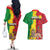 Ethiopia Enkutatash Melkam Addis Amet Couples Matching Off The Shoulder Long Sleeve Dress and Hawaiian Shirt With Bidens Macroptera