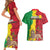 Ethiopia Enkutatash Melkam Addis Amet Couples Matching Short Sleeve Bodycon Dress and Hawaiian Shirt With Bidens Macroptera - Wonder Print Shop