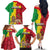 Ethiopia Enkutatash Melkam Addis Amet Family Matching Off The Shoulder Long Sleeve Dress and Hawaiian Shirt With Bidens Macroptera