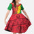 Ethiopia Enkutatash Melkam Addis Amet Family Matching Off Shoulder Maxi Dress and Hawaiian Shirt With Bidens Macroptera