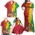 Ethiopia Enkutatash Melkam Addis Amet Family Matching Off Shoulder Maxi Dress and Hawaiian Shirt With Bidens Macroptera