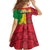 Ethiopia Enkutatash Melkam Addis Amet Family Matching Off Shoulder Short Dress and Hawaiian Shirt With Bidens Macroptera