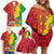 Ethiopia Enkutatash Melkam Addis Amet Family Matching Off Shoulder Short Dress and Hawaiian Shirt With Bidens Macroptera