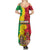 Ethiopia Enkutatash Melkam Addis Amet Family Matching Summer Maxi Dress and Hawaiian Shirt With Bidens Macroptera