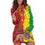 Ethiopia Enkutatash Melkam Addis Amet Hoodie Dress With Bidens Macroptera