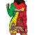 Ethiopia Enkutatash Melkam Addis Amet Hoodie Dress With Bidens Macroptera