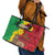 Ethiopia Enkutatash Melkam Addis Amet Leather Tote Bag With Bidens Macroptera