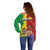 Ethiopia Enkutatash Melkam Addis Amet Off Shoulder Sweater With Bidens Macroptera