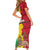 Ethiopia Enkutatash Melkam Addis Amet Short Sleeve Bodycon Dress With Bidens Macroptera