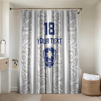 Custom York Minstrel Spirit Bathroom Set Norse Viking Pattern White Version - Wonder Print Shop