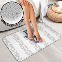 Custom York Minstrel Spirit Bathroom Set Norse Viking Pattern White Version - Wonder Print Shop