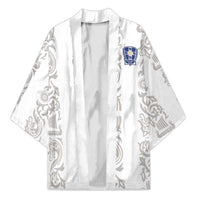 Custom York Minstrel Spirit Kimono Norse Viking Pattern White Version - Wonder Print Shop