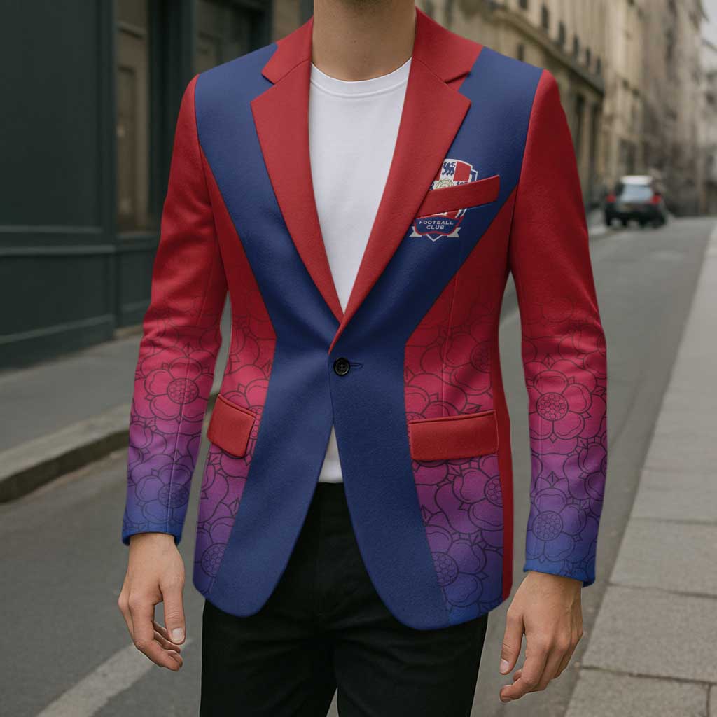 Custom York Heritage Minstrel Blazer White Rose of York Patterns - Wonder Print Shop