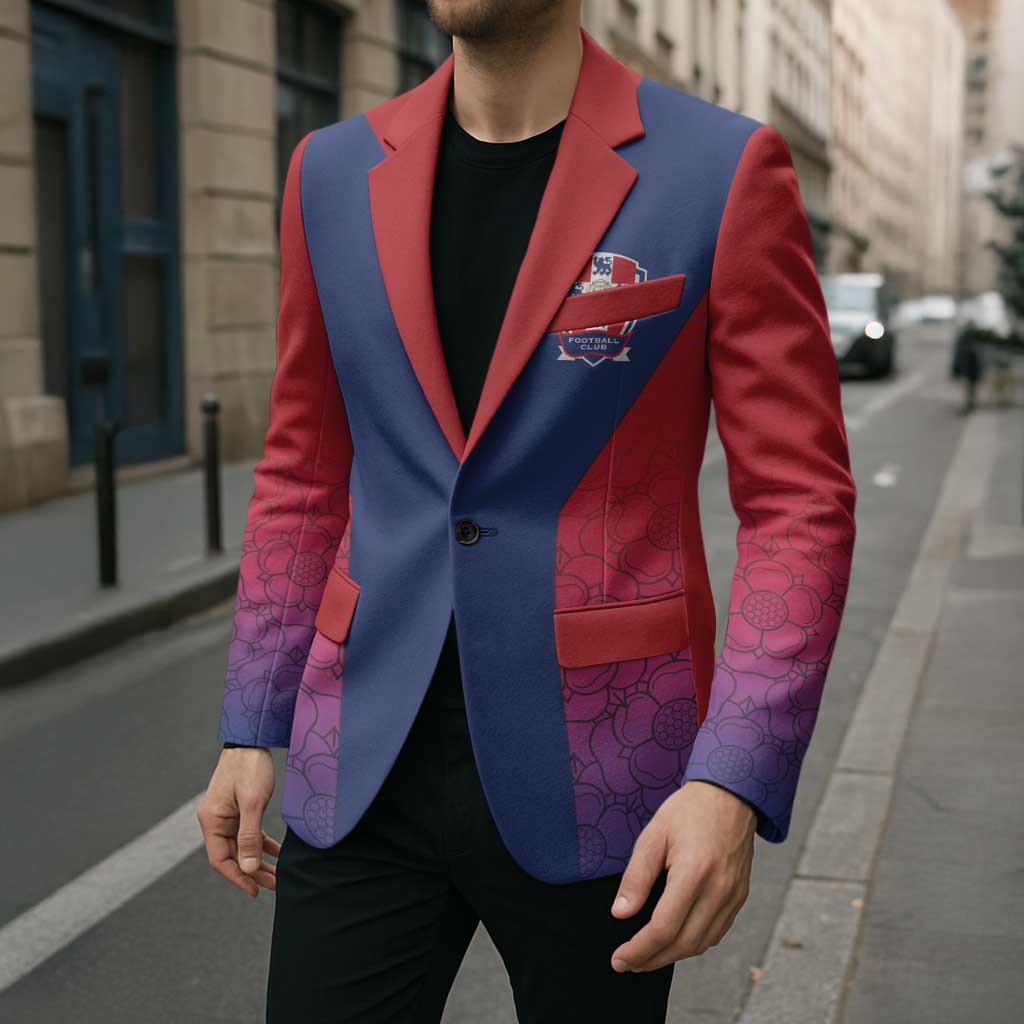 Custom York Heritage Minstrel Blazer White Rose of York Patterns - Wonder Print Shop