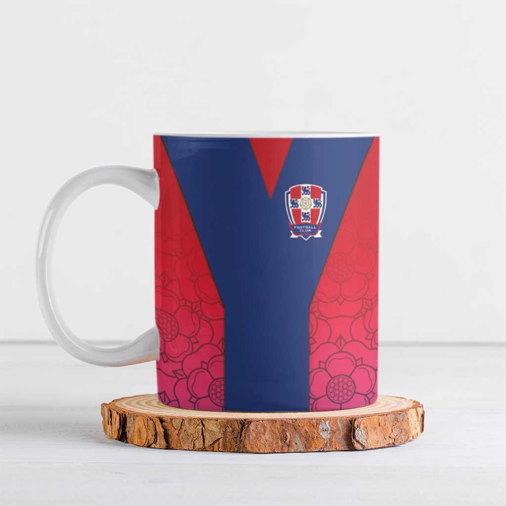 Custom York Heritage Minstrel Ceramic Mug White Rose of York Patterns - Wonder Print Shop
