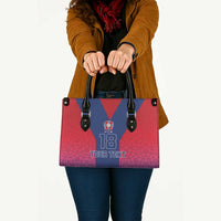 Custom York Heritage Minstrel Leather Bag White Rose of York Patterns - Wonder Print Shop