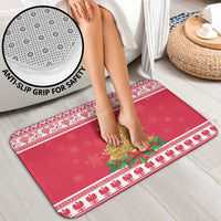 Poland Christmas Bathroom Set Oh Pierogi Tree - Wonder Print Shop