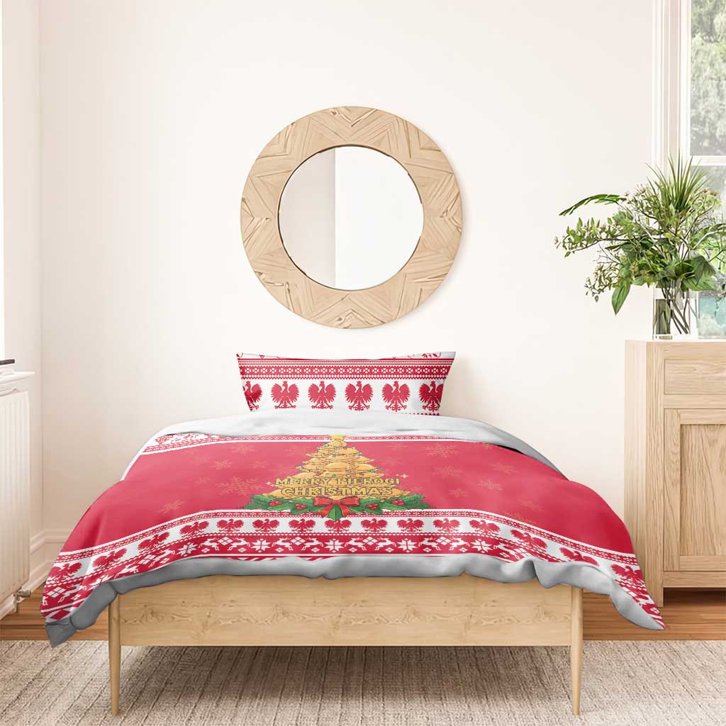 Poland Christmas Bedding Set Oh Pierogi Tree - Wonder Print Shop