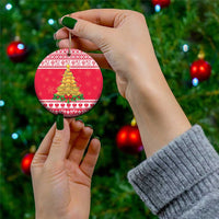 Poland Christmas Ceramic Ornament Oh Pierogi Tree - Wonder Print Shop