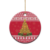 Poland Christmas Ceramic Ornament Oh Pierogi Tree - Wonder Print Shop