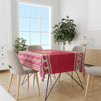 Poland Christmas Tablecloth Oh Pierogi Tree - Wonder Print Shop