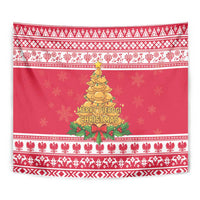 Poland Christmas Tapestry Oh Pierogi Tree - Wonder Print Shop
