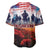 USA Veterans Day Baseball Jersey All Gave Some With Poppy Patterns - Wonder Print Shop