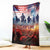 USA Veterans Day Blanket All Gave Some With Poppy Patterns