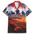 USA Veterans Day Family Matching Mermaid Dress and Hawaiian Shirt All Gave Some With Poppy Patterns - Wonder Print Shop