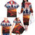 USA Veterans Day Family Matching Off The Shoulder Long Sleeve Dress and Hawaiian Shirt All Gave Some With Poppy Patterns - Wonder Print Shop