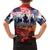 USA Veterans Day Family Matching Off Shoulder Short Dress and Hawaiian Shirt All Gave Some With Poppy Patterns - Wonder Print Shop