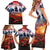 USA Veterans Day Family Matching Short Sleeve Bodycon Dress and Hawaiian Shirt All Gave Some With Poppy Patterns - Wonder Print Shop