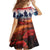 USA Veterans Day Family Matching Tank Maxi Dress and Hawaiian Shirt All Gave Some With Poppy Patterns - Wonder Print Shop