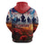 USA Veterans Day Hoodie All Gave Some With Poppy Patterns - Wonder Print Shop